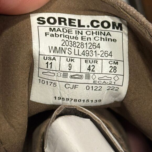 SOREL JOAN OF ARCTIC WEDGE II PDX BOOTIE SIZE 11 - Picture 8 of 8